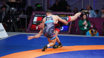 Фотография к новости: Астаналық палуан Азия чемпионатының екі дүркін күміс жүлдегері атанды