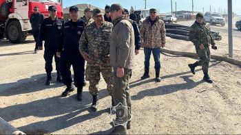 Фотография к новости: Атырау облысында құтқарушылар тобы күшейтіледі