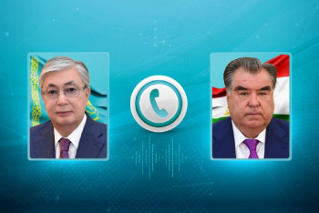 Фотография к новости: Мемлекет басшысы Тәжікстан президентімен телефон арқылы сөйлесті