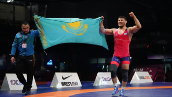 Фотография к новости: Азамат Дәулетбеков 3 дүркін азия чемпионы атанды