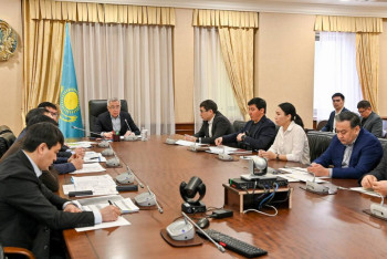 Фотография к новости: Су тасқынынан зардап шеккен өңірлер әлеуметтік азық-түлікпен үздіксіз қамтамасыз етілуде