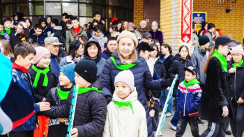 Фотография к новости: Астананы тазалауға шыққан 100 мың оқушы әлеуметтік желіні таң қалдырды