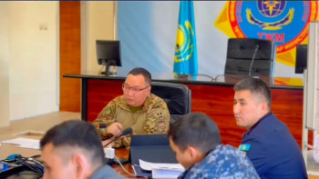 Фотография к новости: Төтенше жағдайларды жою департаментінің басшысы ШҚО-да жүр