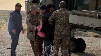 Фотография к новости: Ақтөбе облысында халықты эвакуациялау жалғасуда