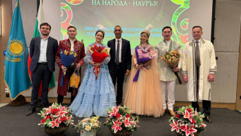 Фотография к новости: Қазақстан әртістері Болгарияда өнер көрсетті