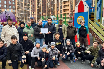 Фотография к новости: Астанада үздік аулалар анықталды