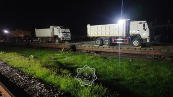 Фотография к новости: Батыс Қазақстанға төрт теміржол эшалонымен техника жөнелтілді