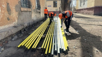 Фотография к новости: Теміртауда тозған газ тарату қондырғылары ауыстырылады