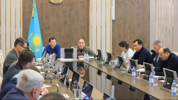 Фотография к новости: Өнеркәсіп және құрылыс министрі бизнес өкілдері және мердігерлермен кездесті