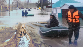 Фотография к новости: Қостанай облысында 51 үйді әлі су алып жатыр