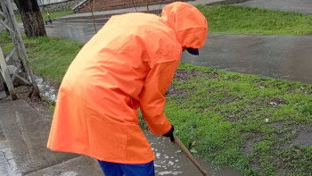 Фотография к новости: Алматыда алты көшені су басты