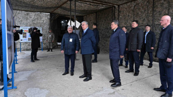 Фотография к новости: Мемлекет басшысы Петропавл су торабына барды