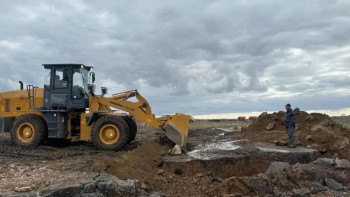 Фотография к новости: Су тасқыны. Ақмоланың Бұланды ауданы қалпына келтіріліп жатыр