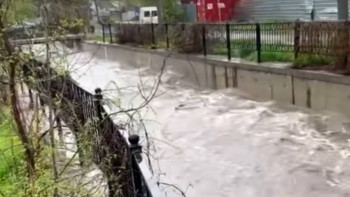 Фотография к новости: Алматыда жауын-шашынға байланысты өзендердің деңгейі көтерілді