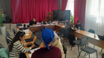 Фотография к новости: Құлсары қаласының 1 мыңға жуық тұрғыны Қоғамдық штабта кеңес алды