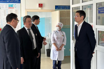 Фотография к новости: Денсаумин Ақмола облысындағы эвакуациялық пункттердің жағдайын бақылауға алды