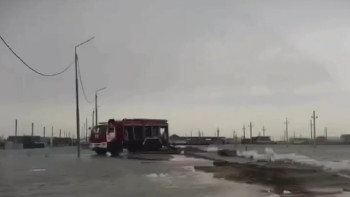 Фотография к новости: ТЖМ: Құлсарыда өзен деңгейінің төмендеуі байқалады