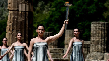 Фотография к новости: Париж Олимпиадасының алауы тұтанды