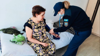 Фотография к новости: АМО қызметкерлері көмекке келді