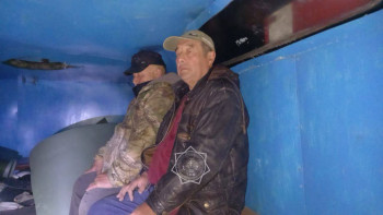 Фотография к новости: Абай облысында екі адам құтқарылды