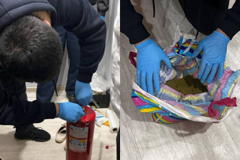 Фотография к новости: Қостанай облысында полиция тұрғыннан 4 келіден астам гашиш тәркіледі