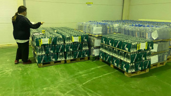 Фотография к новости: Атырауға Боржомидан гуманитарлық көмек барды