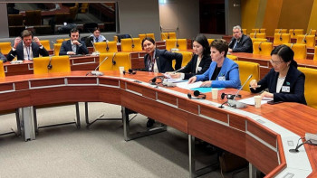 Фотография к новости: Сенаторлар Еуропа Кеңесінің Парламенттік Ассамблеясы жұмысына қатысты