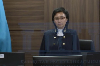 Фотография к новости: Бишімбаев ісі. Белгісіз біреулер судья Айжан Құлбаеваны қорқытқан