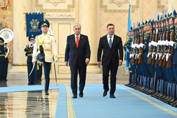 Фотография к новости: Садыр Жапаров: Қазақстан мен Қырғызстан арасында ешқандай саяси қарама-қайшылық жоқ