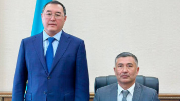 Фотография к новости: Қонаев қаласының әкімі тағайындалды