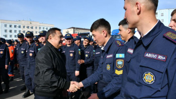 Фотография к новости: Құтқарушылар Ақмола облысындағы миссиясын аяқтады