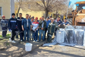 Фотография к новости: Жезқазғанда жалпықалалық сенбілік өтті