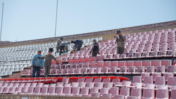 Фотография к новости: Семейдің орталық стадионы толықтай қайта жаңғыртылады