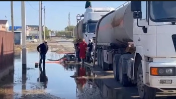 Фотография к новости: Жылыойдан 900 мың текше метрге жуық су шығарылды