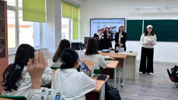 Фотография к новости: "Менің бауырым" жобасы бойынша мектептерде еріктілер жұмыстарын жалғастырып жатыр