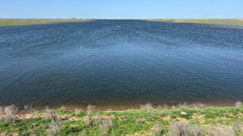 Фотография к новости: Атырау облысы. Бағырлай каналына су келіп жатыр