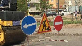 Фотография к новости: Бұқар жырау көшесінен Хусейн бен Талал көшесіне дейінгі учаске ішінара жабылады