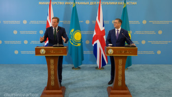 Фотография к новости: Ең алғашқы инвесторлардың біріміз – Дэвид Кэмерон