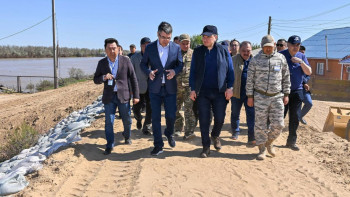 Фотография к новости: Жайық өзенінің жағалауы нығайтылып, суару-суландыру жүйелері тазартылып жатар
