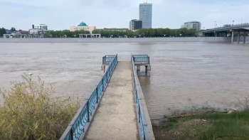 Фотография к новости: Бүгін Жайық өзеніндегі су деңгейі қандай