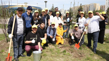 Фотография к новости: Алматы экологиялық мәдениет жоғары дамыған қалаға айналуға тиіс – Шаханов