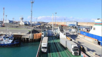 Фотография к новости: ТХКМ бойынша Каспий арқылы жүк автомобильдерін тасымалдау қайта басталды