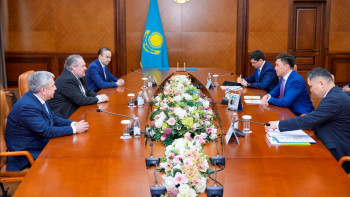 Фотография к новости: Түркия инвесторлары Шымкентте бу-газ қондырғысын салуды жоспарлап отыр