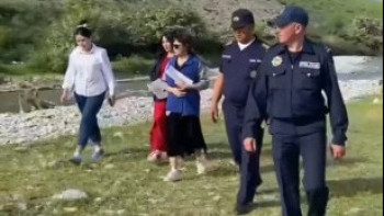 Фотография к новости: Түркістанда қауіпсіздікті қамтамасыз ету жұмыстары жалғасуда