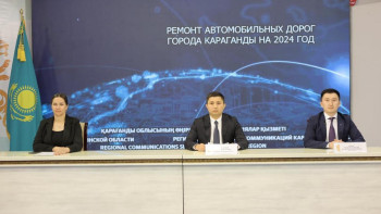 Фотография к новости: Биыл Қарағандыда 128 шақырымнан астам жол жөнделеді