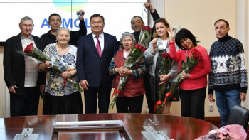 Фотография к новости: Көкшетауда су тасқынынан зардап шеккен отбасылар баспаналы болды