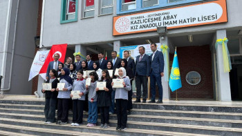 Фотография к новости: Ыстанбұлда «Абайды тану» білім және шығармашылық конкурсы өткізілді