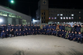 55 павлодарлық құтқарушы Солтүстік Қазақстан облысынан оралды