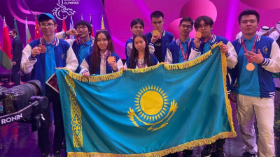 Қытайда өткен Менделеев олимпиадасында қазақстандық оқушылар тоғыз медаль жеңіп алды