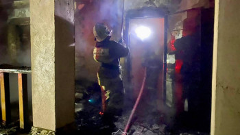 Фотография к новости: Алматы облысының өрт сөндірушілері өртті жойды